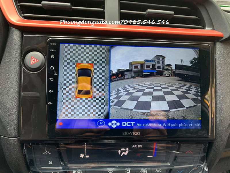 Camera 360 ô tô Honda Brio | Hộp đen ô t...