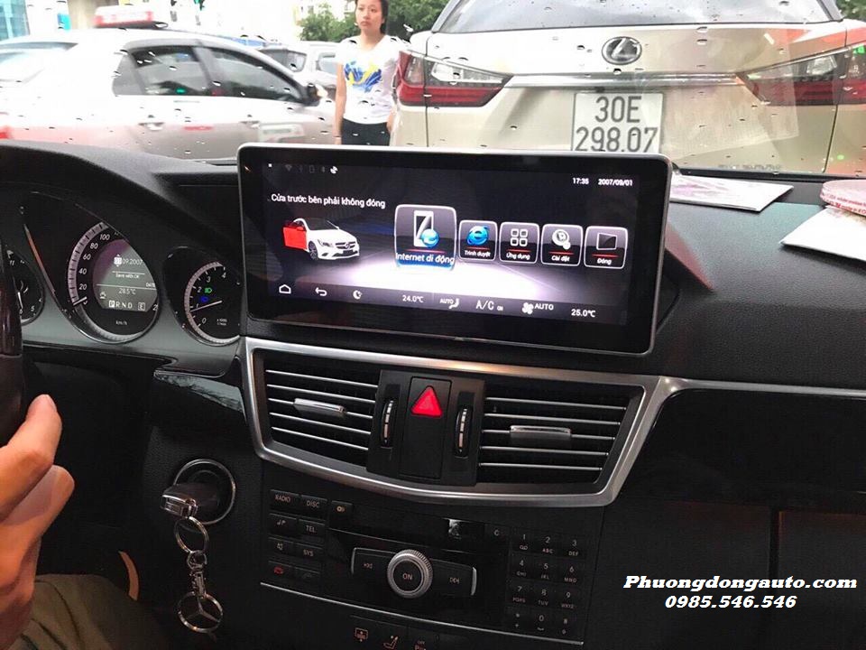 DVD Android theo xe Mercedes C250 | Hàng...