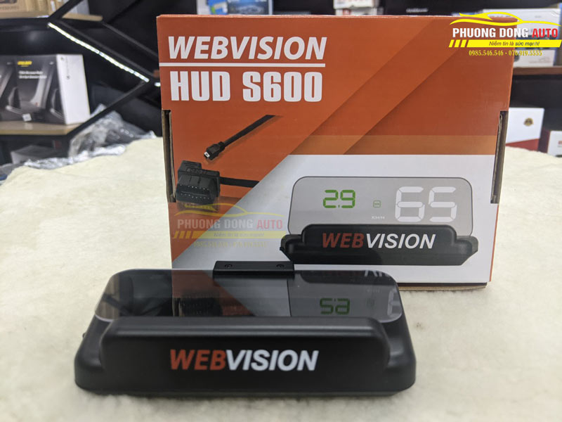 WEBVISION HUD S600 -Bộ hiển thị thông số...