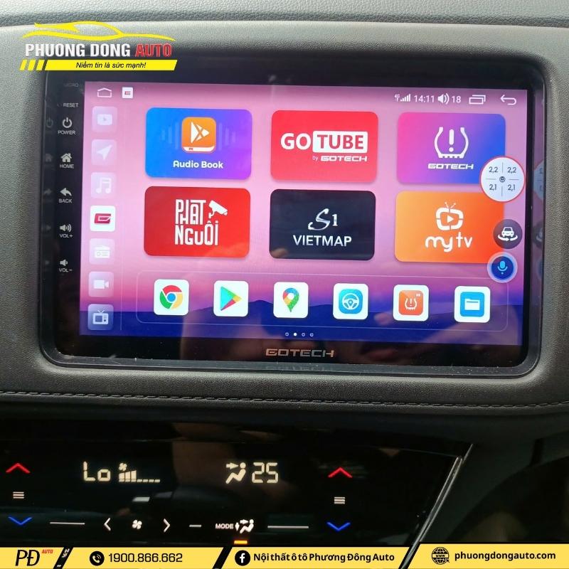 Honda HR-V Lắp Màn Hình Android Liền Cam...