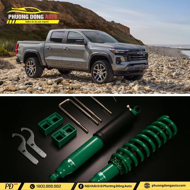 Phuộc Nhún Chevrolet Colorado Tein Giảm ...