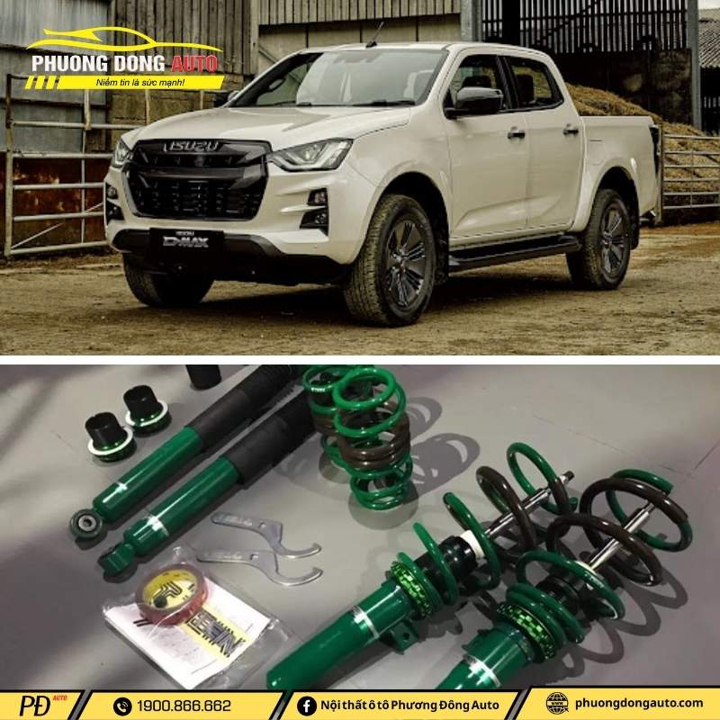 Phuộc nhún Isuzu D-Max Damper Sport Tein...