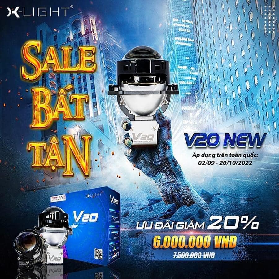 Sale sốc V20 new 2022 – 20/9 tới 20/10/2...