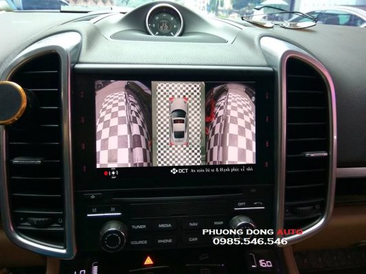 Camera 360 toàn cảnh ô tô DCT   Ghi hình kể cả khi tắt máy