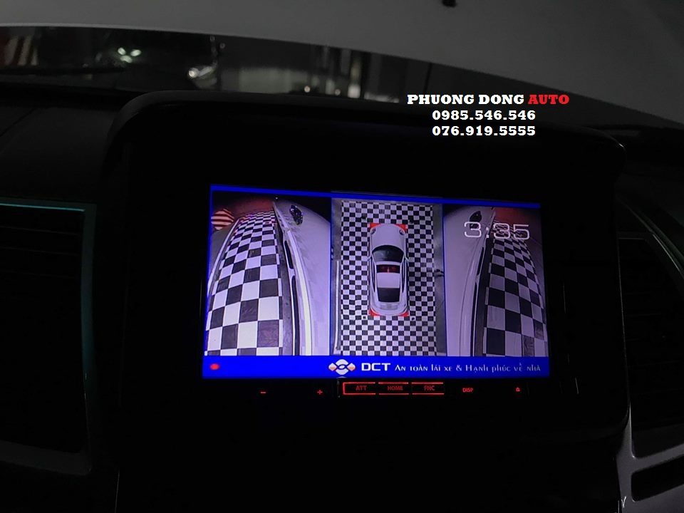 Camera 360 DCT cho xe Pajero Sport | Bản T1