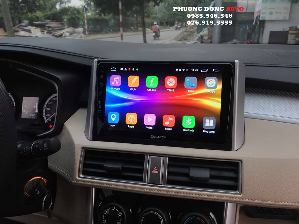 DVD Android theo xe Mitsubishi XPANDER 2019 | DVD Android Zestech