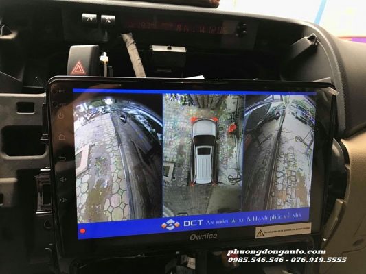 Camera 360 DCT cho xe Toyota 4Runner   Bản T2