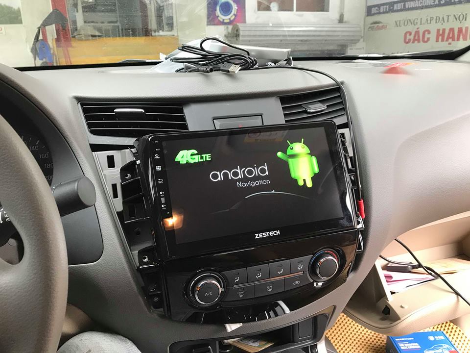 DVD Android theo xe Nissan NAVARA EL 2018 | Zestech Sim4G