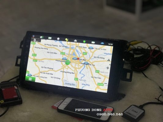 DVD Android theo xe Nissan NAVARA EL 2018   Zestech Sim4G