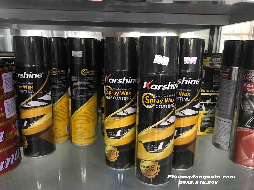 Bình xịt xóa xước Karshine cực chất – Spray wax Coating