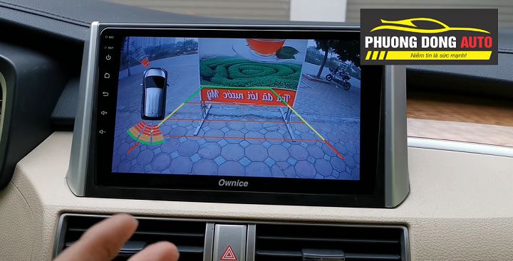 Cảm biến quanh xe PARKING S81 | 8 mắt cho DVD Android