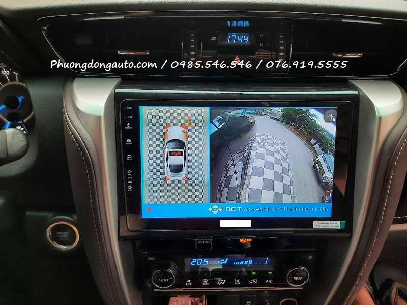 Camera 360 cho xe Fortuner 2019