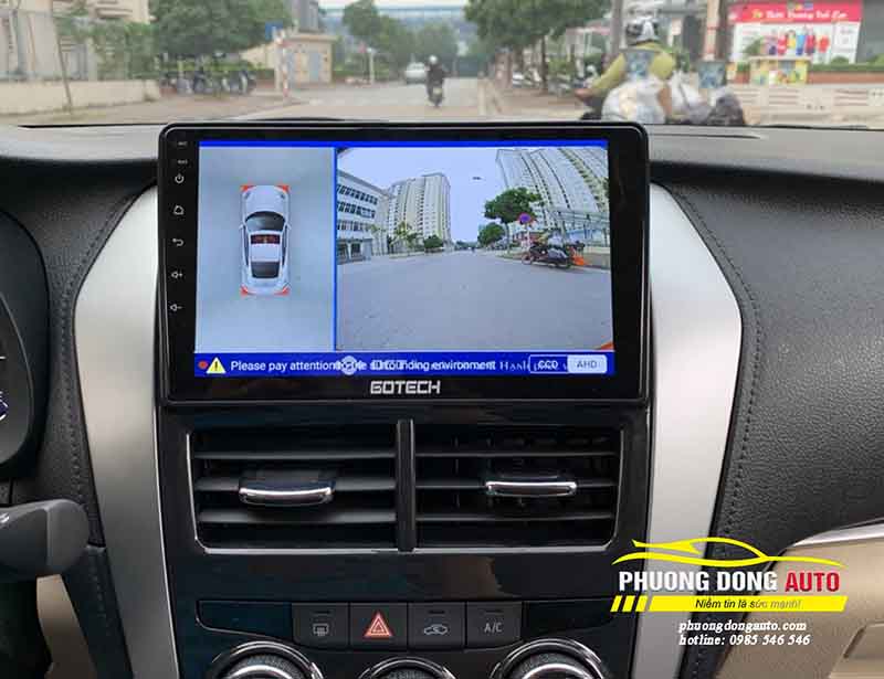 màn hình androi cho Toyota vios