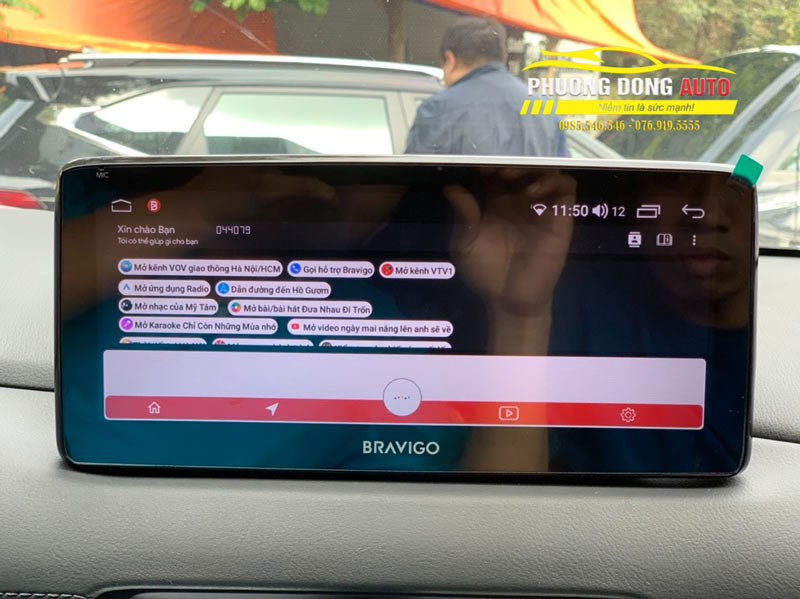 Màn hình Android Bravigo Mazda