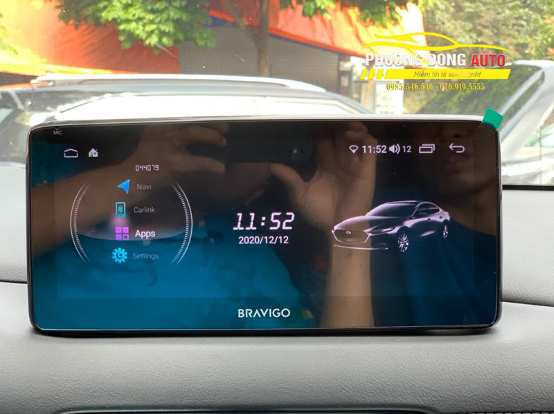 Màn hình Android Bravigo Mazda