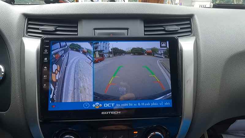 màn hình Android Gotech Nissan Navara