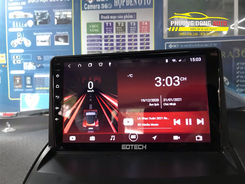 Màn hình Android cho Ford Ecosport