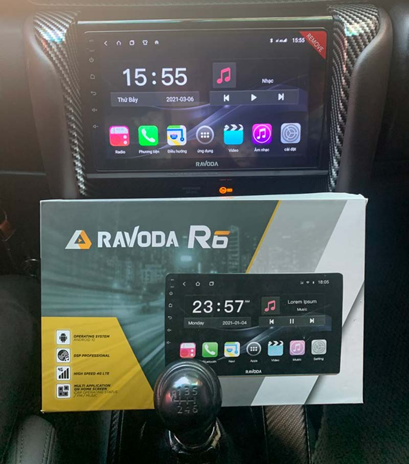 Màn hình Android Ravoda R6