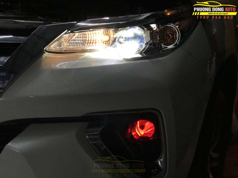 Độ đèn Toyota Fortuner Với X-Light V30 Ultra & Xlight F10