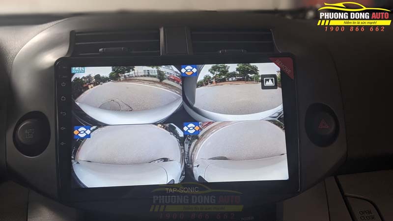 Camera 360 độ Toyota RAV 4 Chính hãng DCT