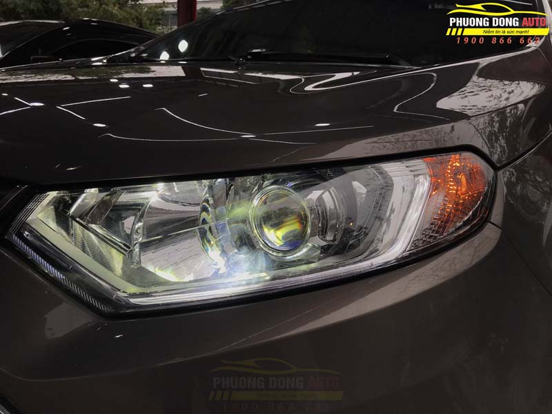 Độ Đèn Ford Ecosport với Bi led Xlight V20